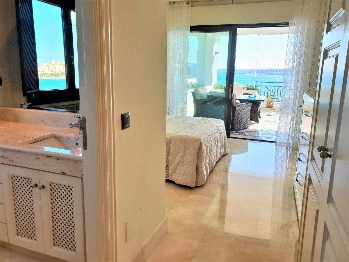 Luxury Apartment Frontal To The Sea In Estepona Doncella Beach Exterior foto